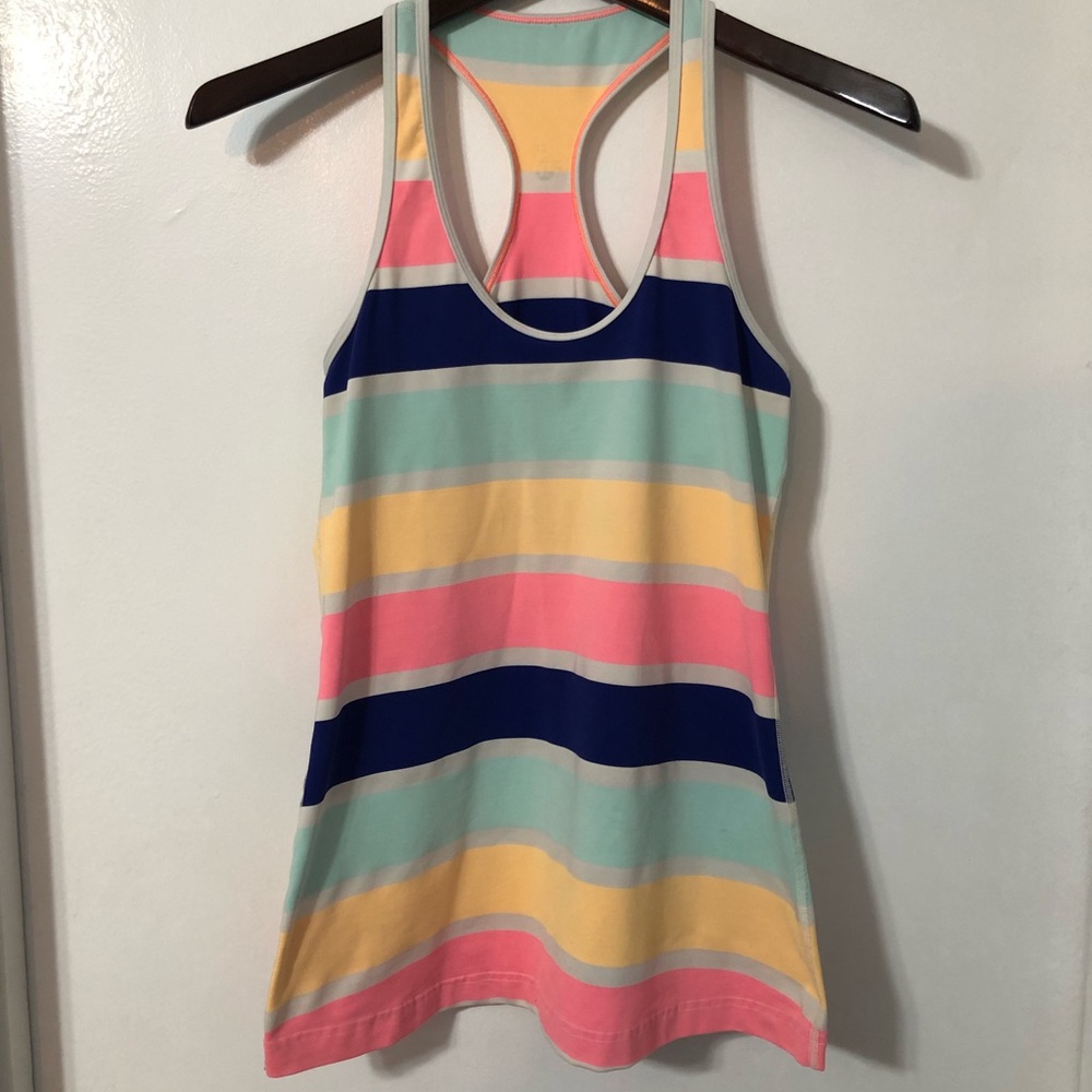 Lululemon Seawheeze Cool Racerback Tank & Headband
